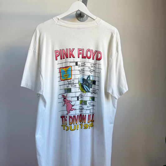 pink floyd ‘division bell tour’ lot tee - xl