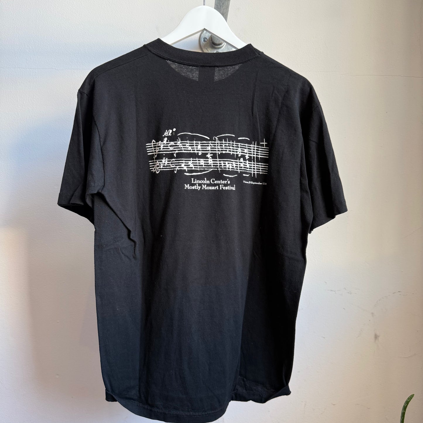 mozart notes tee - l