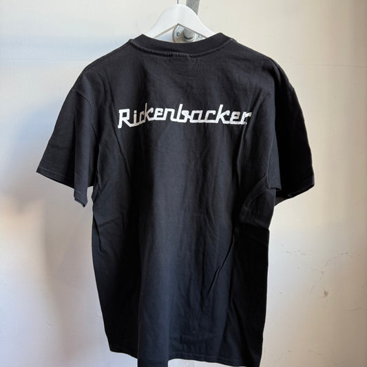 rickenbacker guitars logo tee - l