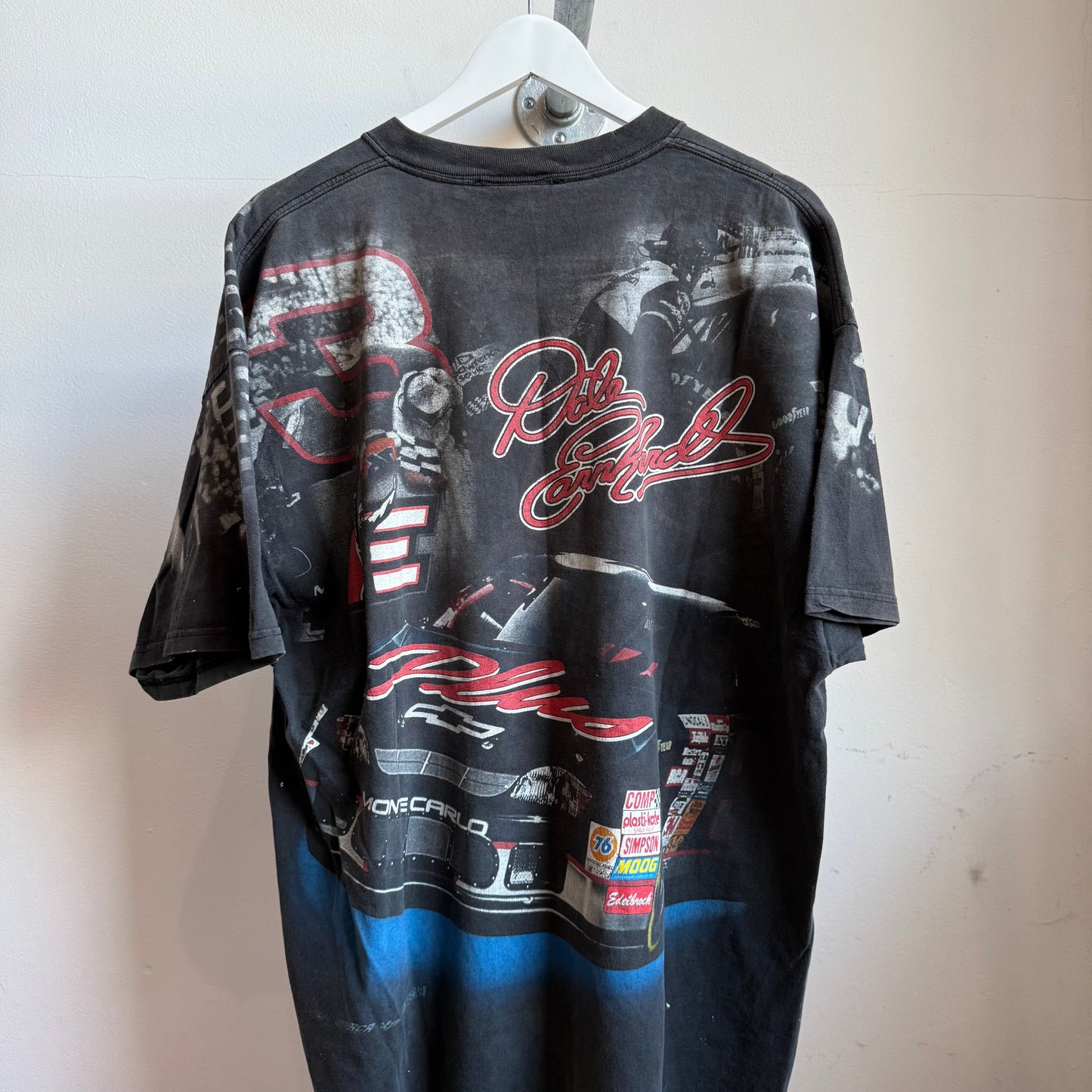 dale earnhardt all over print tee - xl