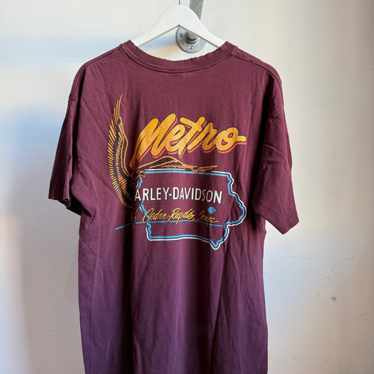 harley davidson american icon tee - xl