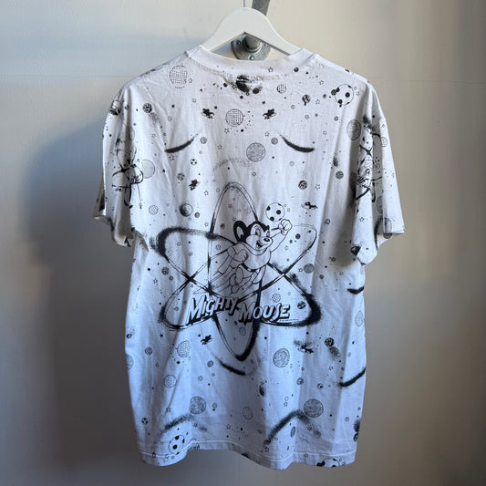 mighty mouse all over print tee - l
