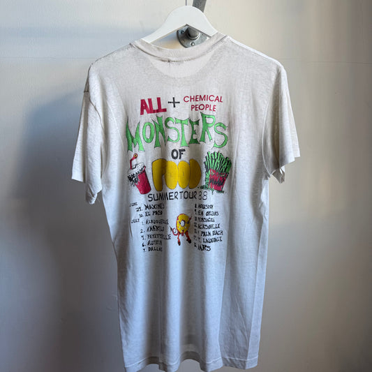 all + chemical people 1988 tour tee - l
