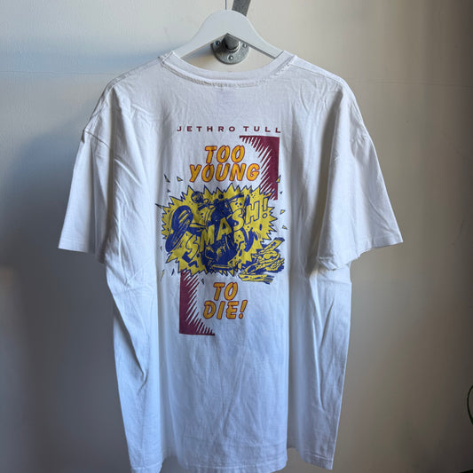 jethro tull 'too young to die' tee - xl