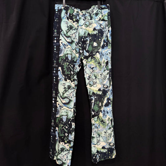 jean paul gaultier ‘bacteria print’ pants - 31”