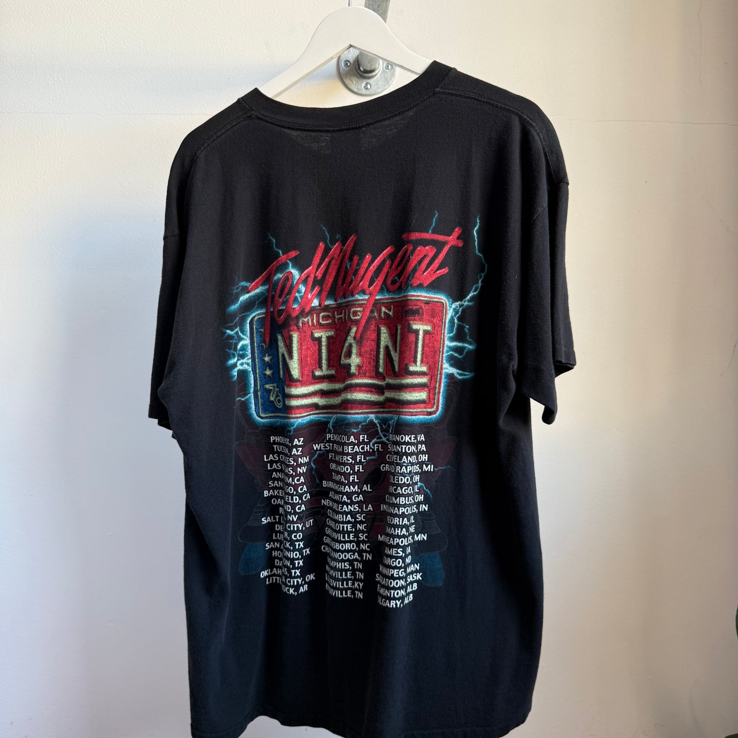 gauze tee - m