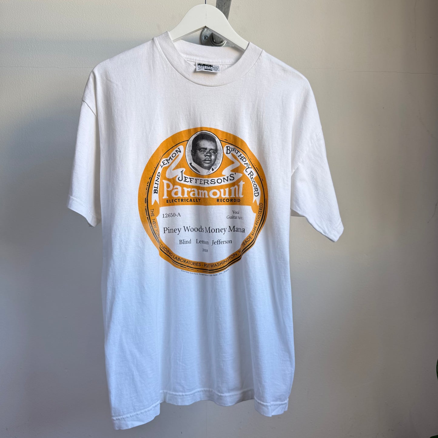 blind lemon jefferson tee - l