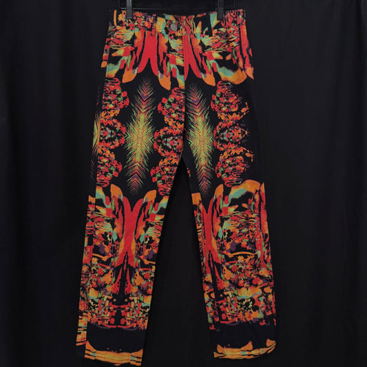 jean paul gaultier ‘psychedelic print’ pants - 28”