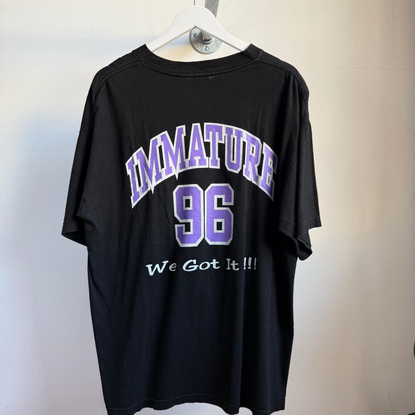 gauze tee - m