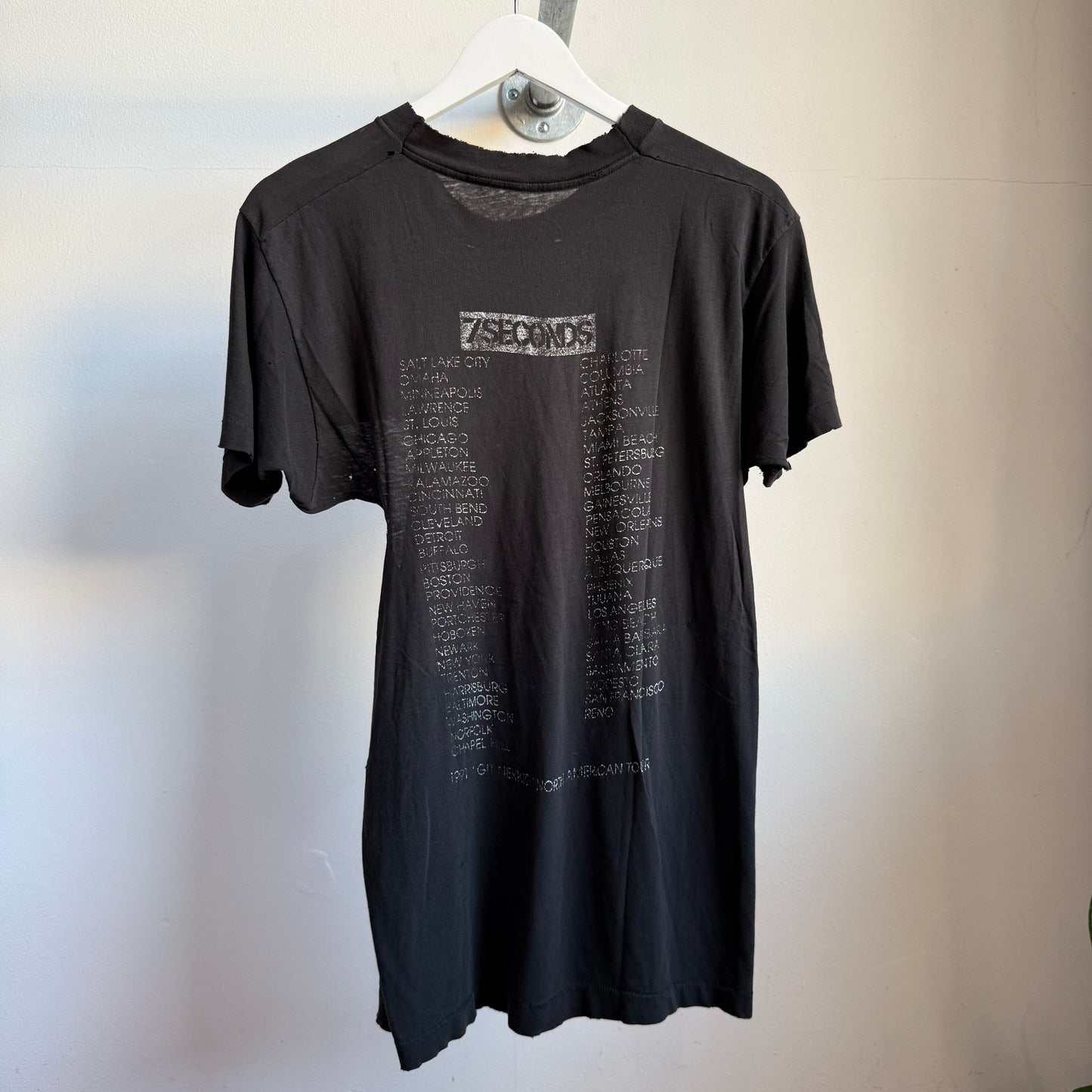 gauze tee - m