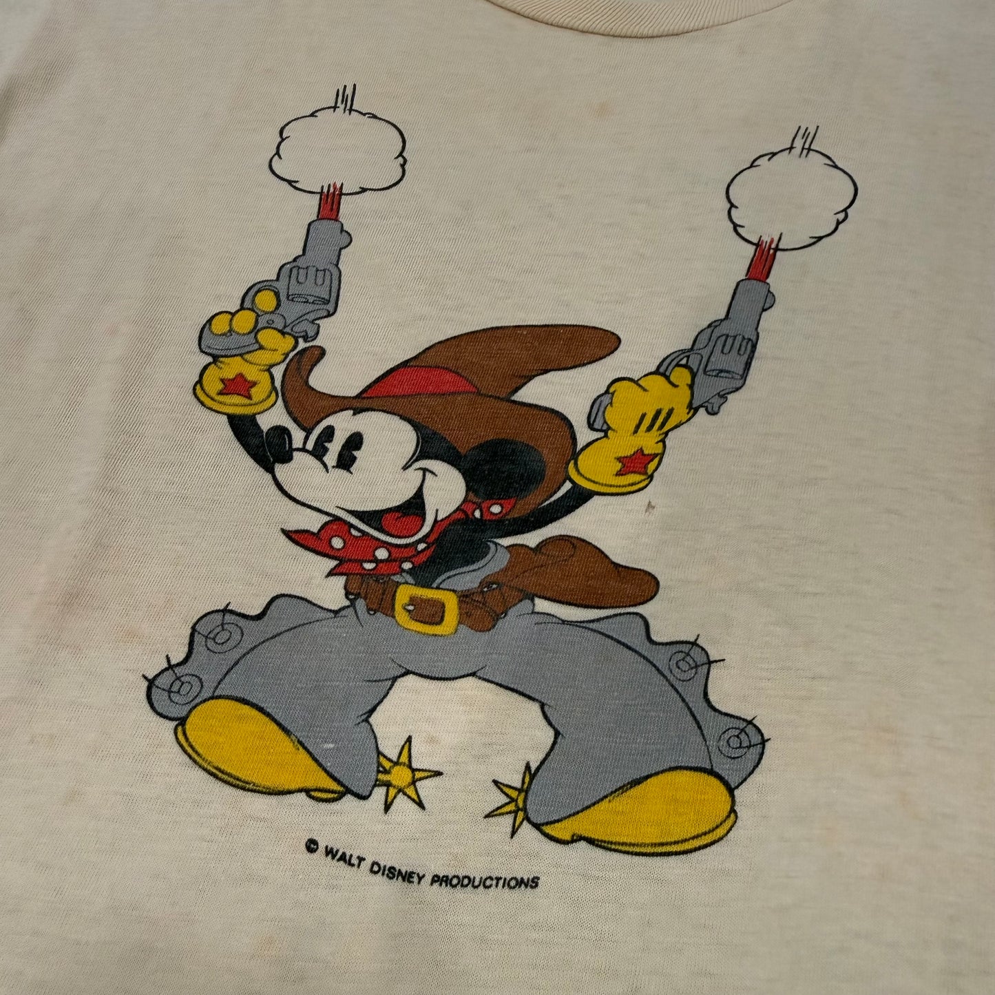 cowboy mickey tee - s