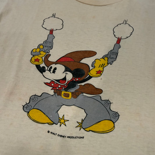 cowboy mickey tee - s