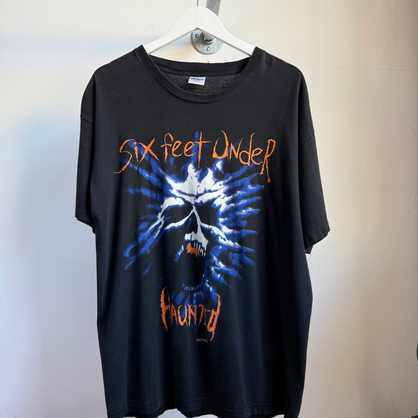 gauze tee - m