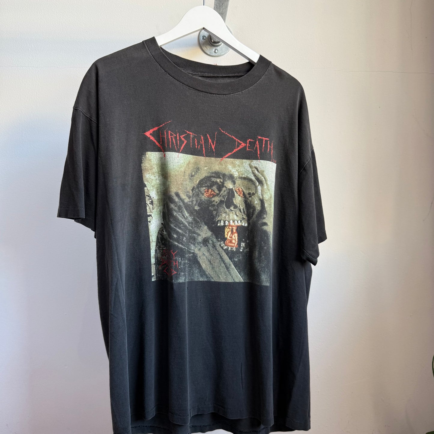christian death ‘sexy death god’ tee - xl