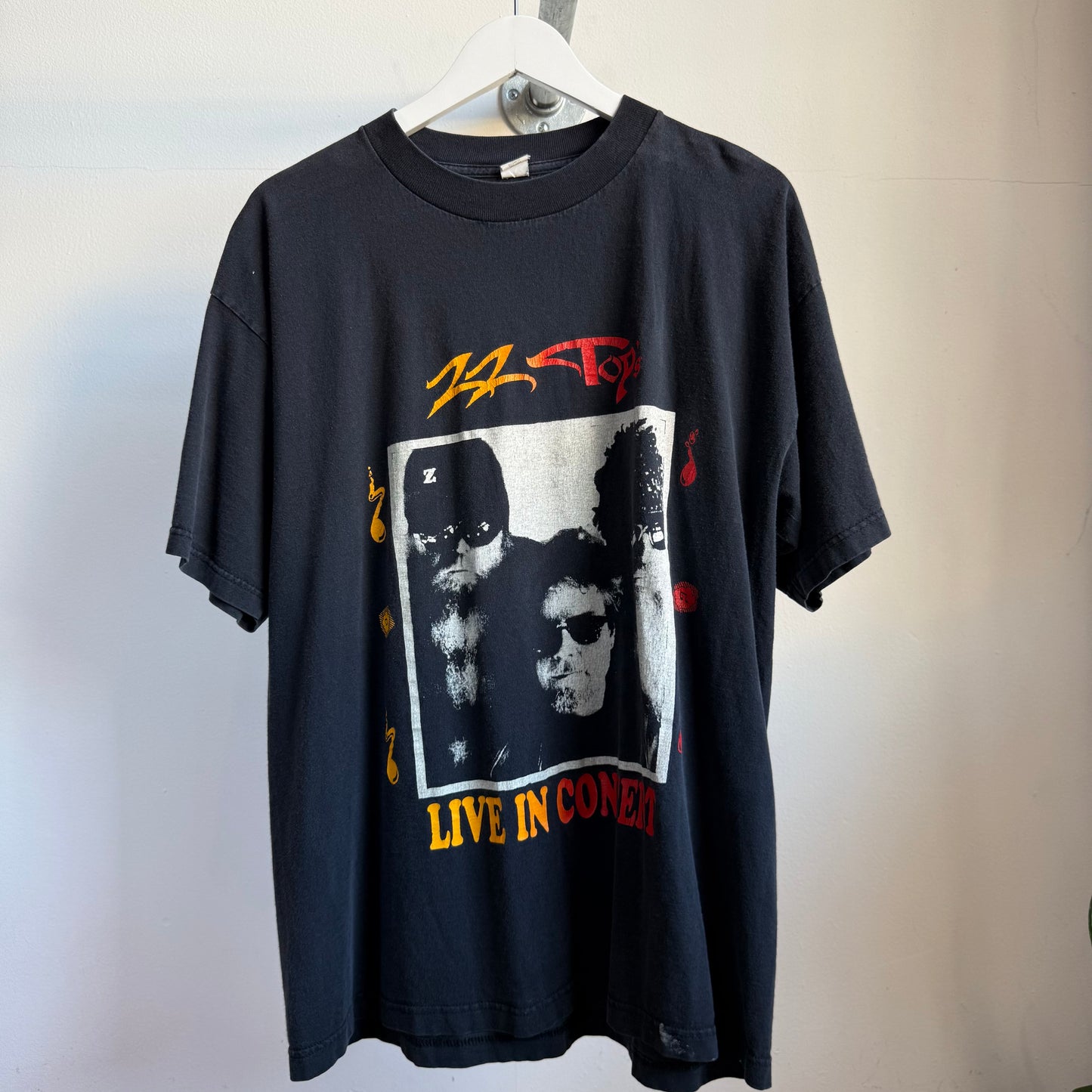 gauze tee - m