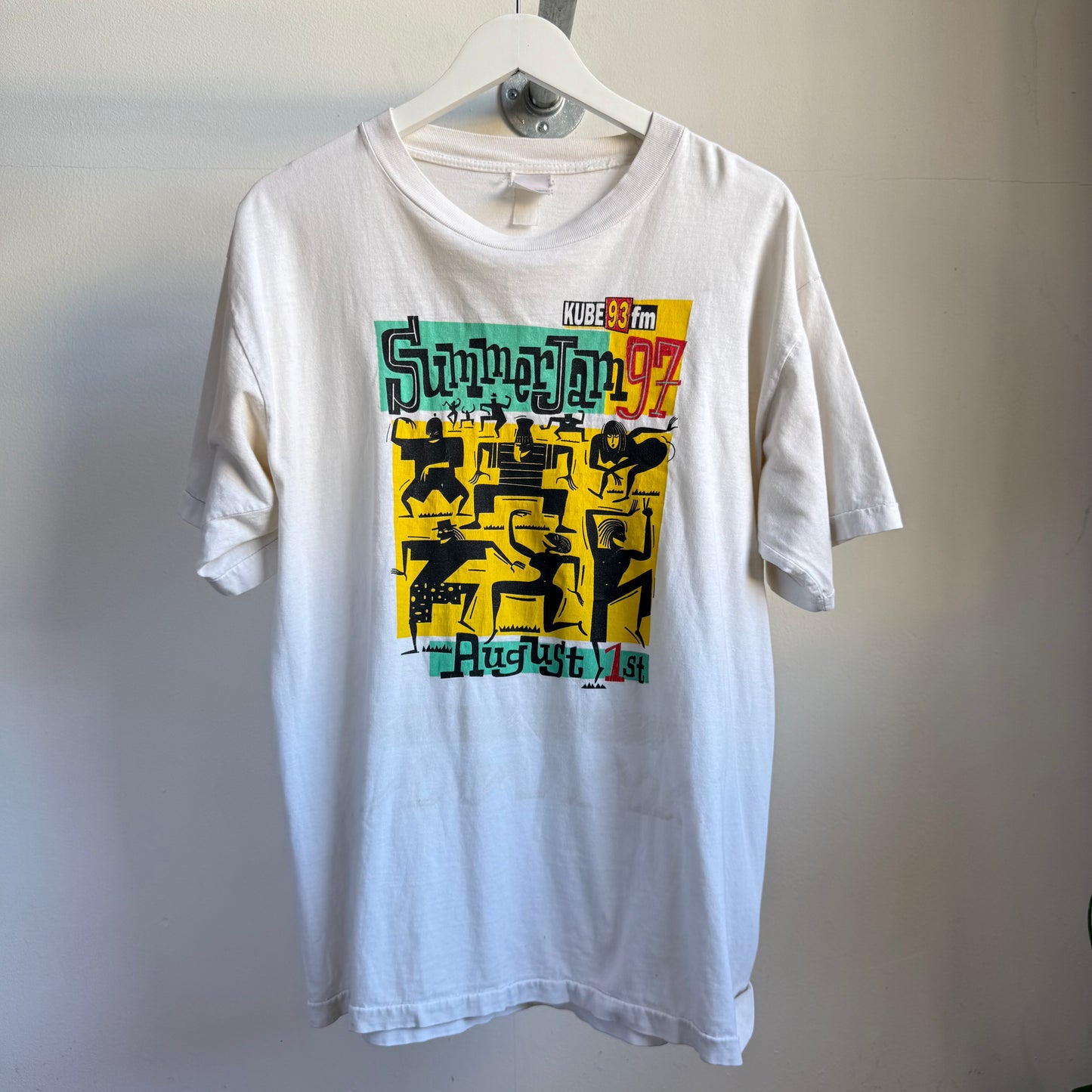 summer jam 1997 tee - l