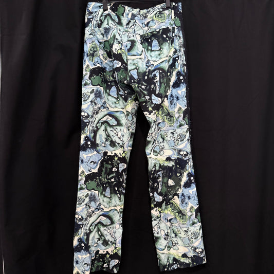jean paul gaultier ‘bacteria print’ pants - 31”