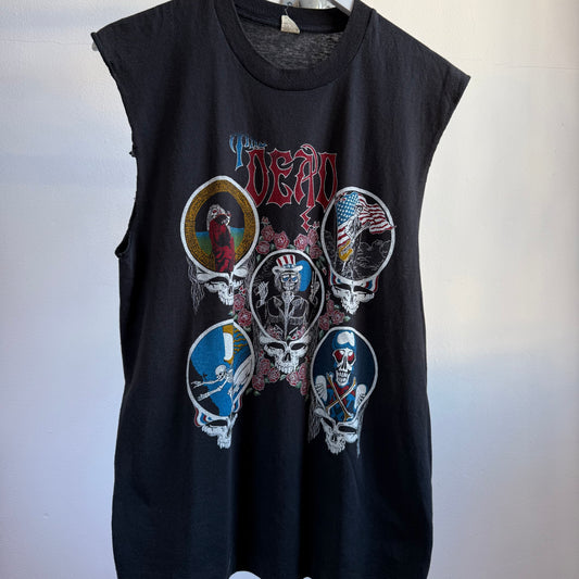 grateful dead cut off tee - m