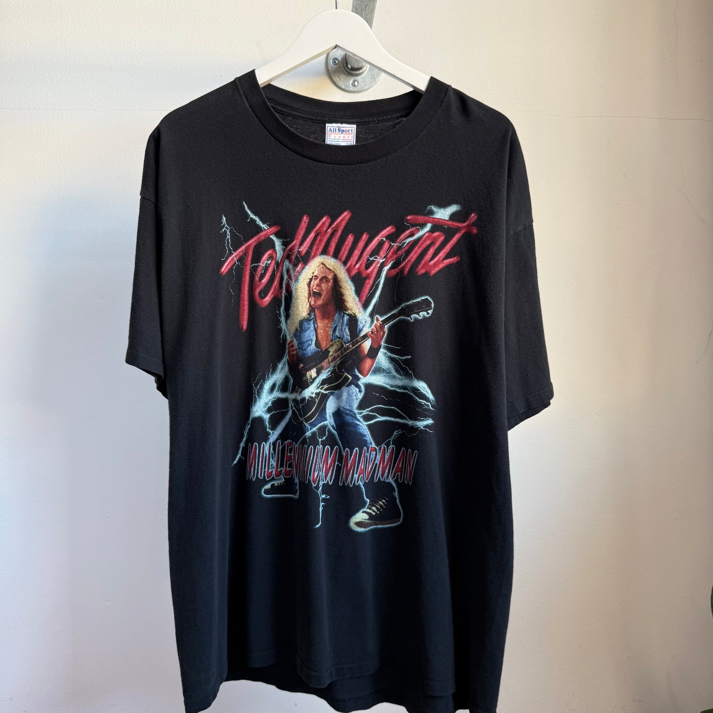 gauze tee - m