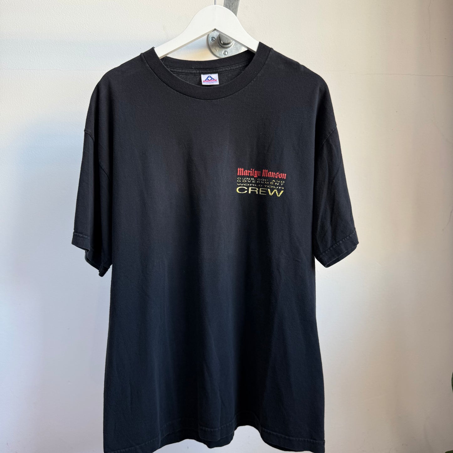 gauze tee - m
