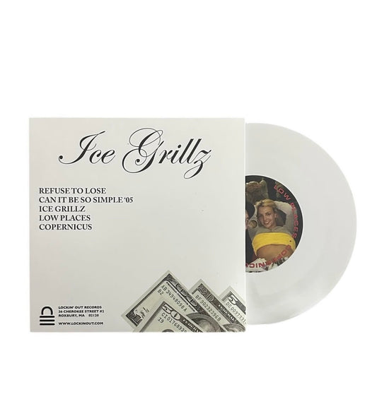 cold world ‘ice grillz’ 20th anniversary 7” white vinyl