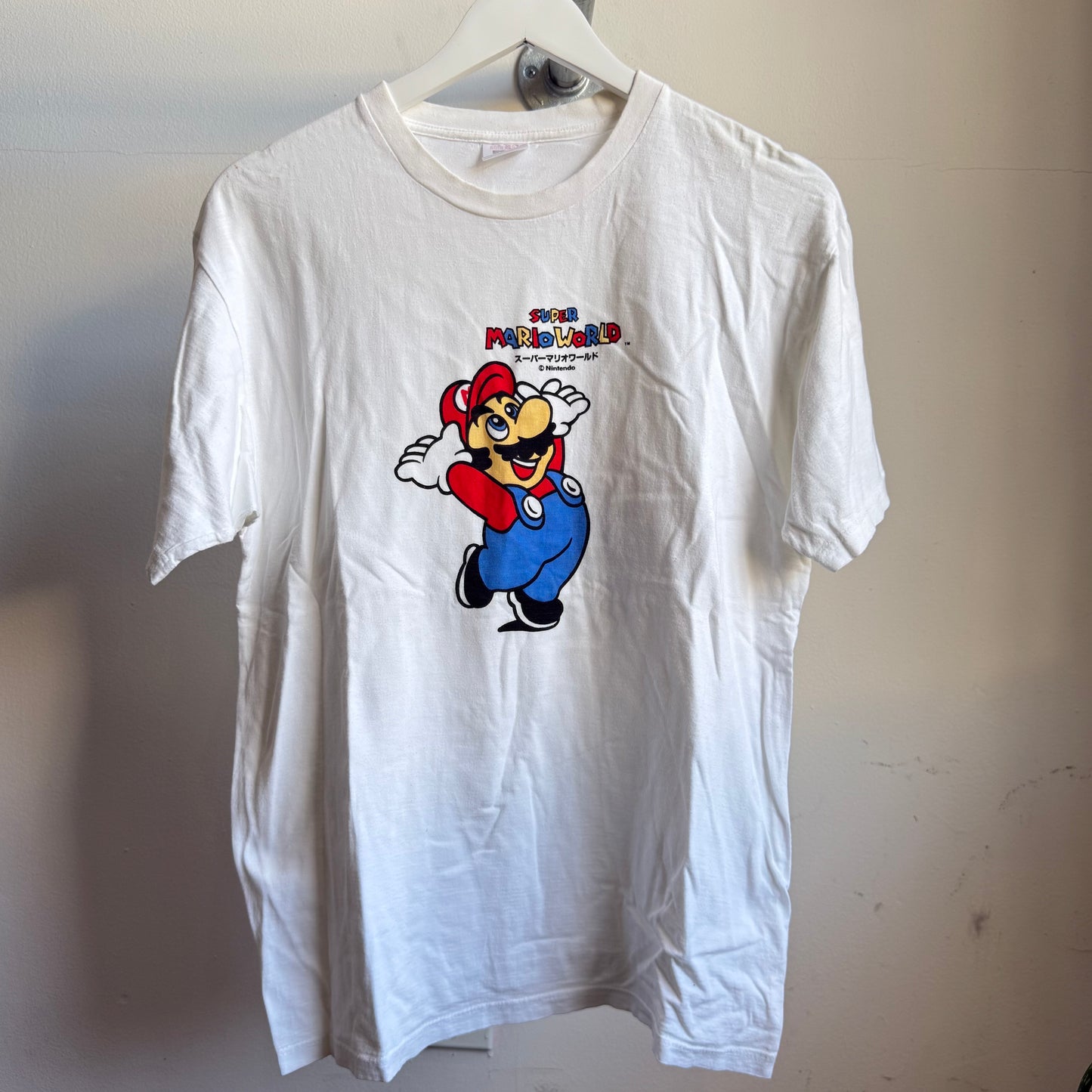 super mario world tee - L