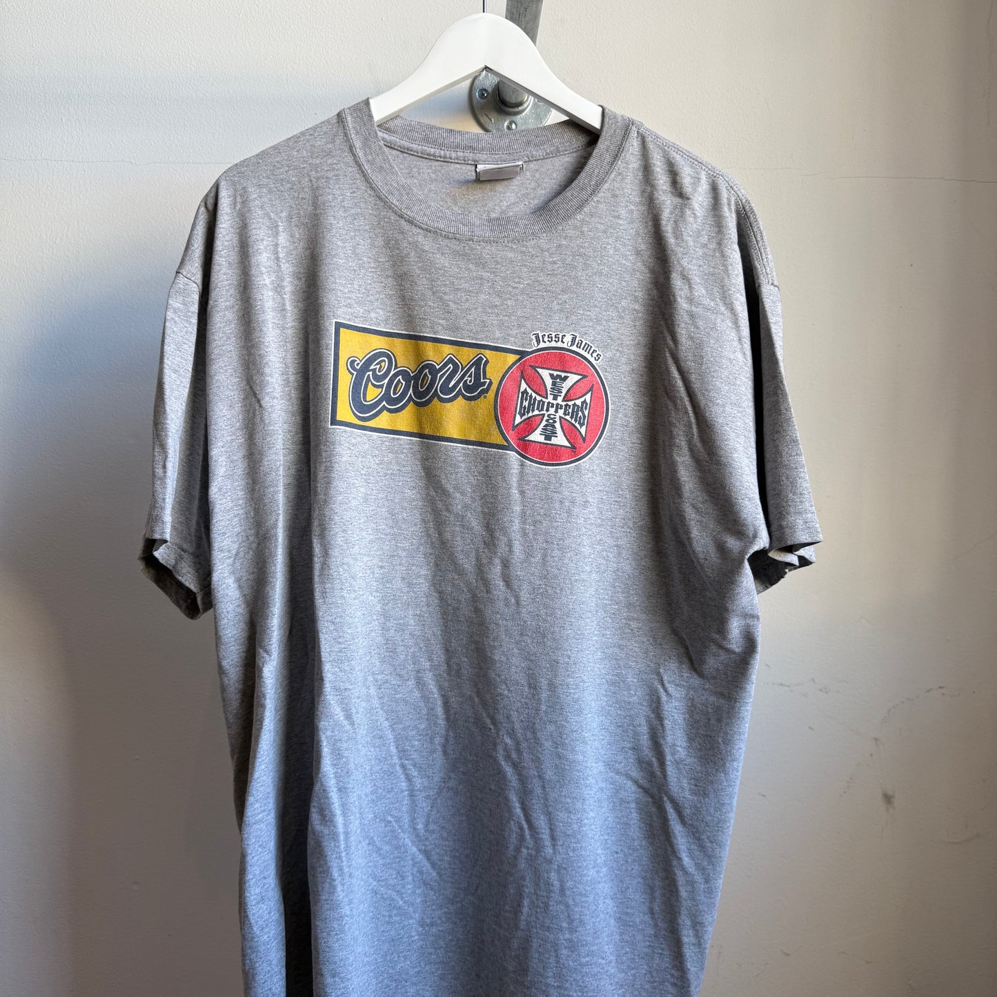 coors x west coast choppers tee - xl