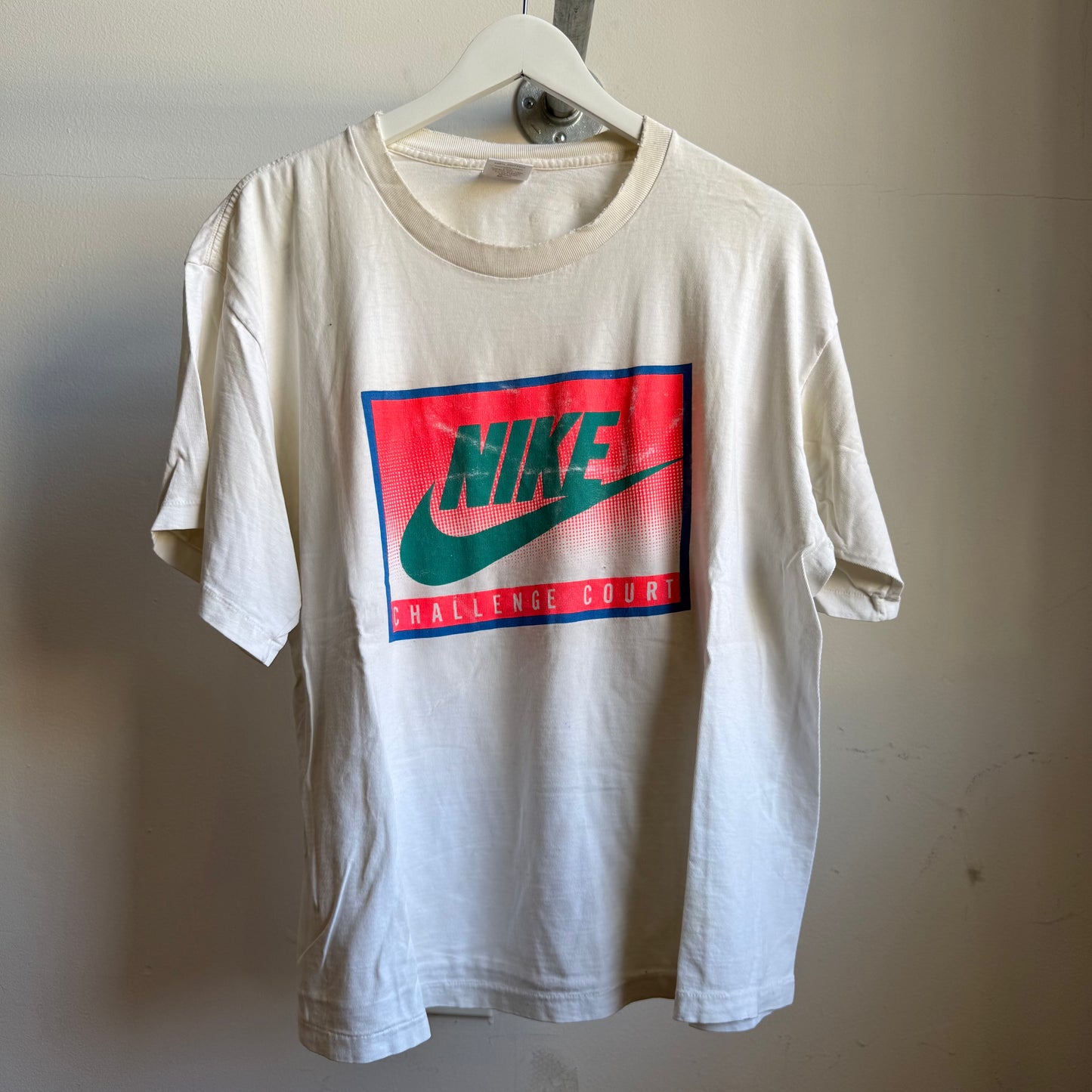 nike challenge court tee - l