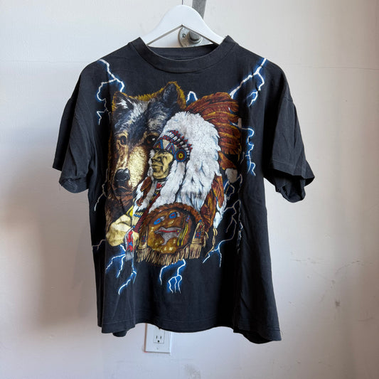 native american thunder tee - l