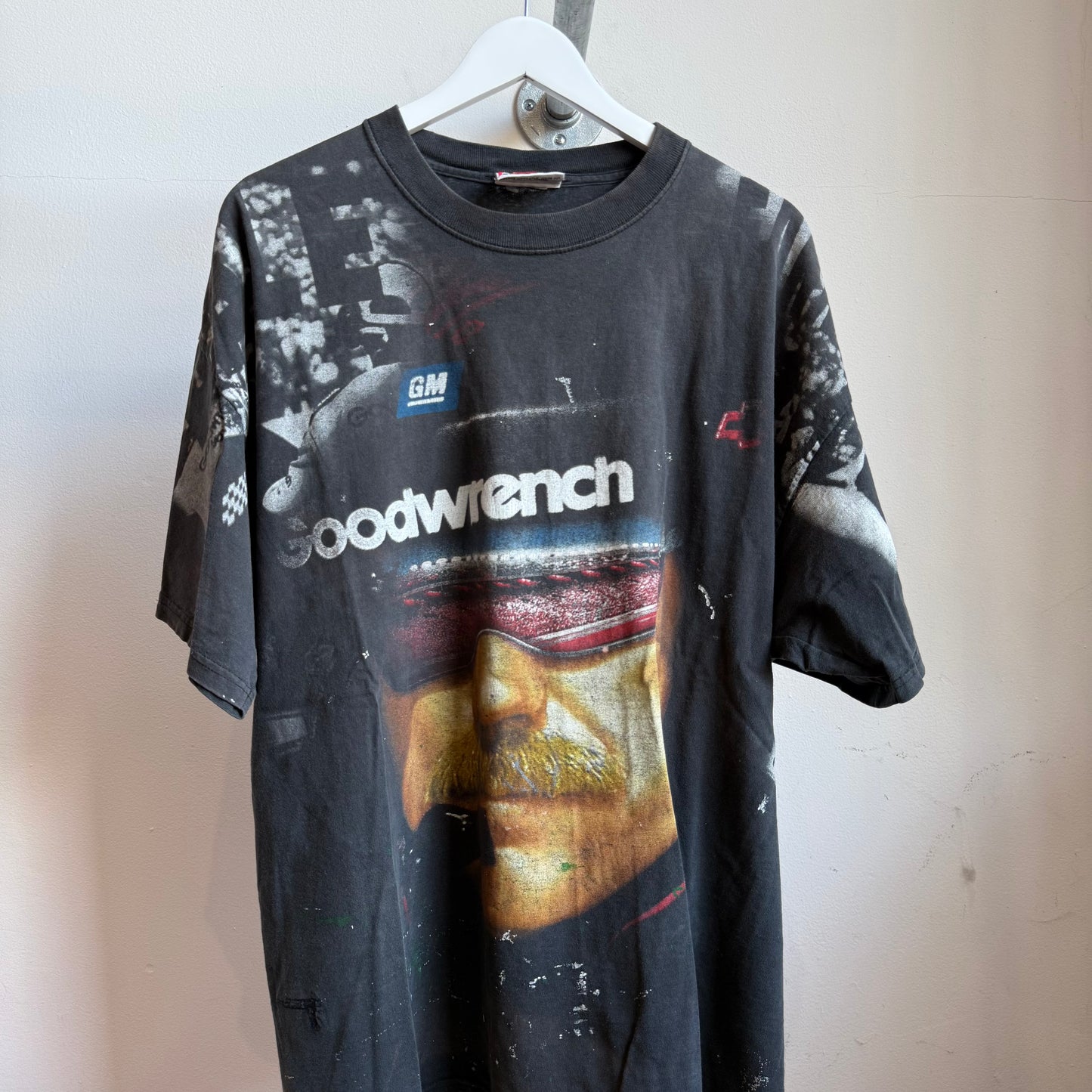 dale earnhardt all over print tee - xl