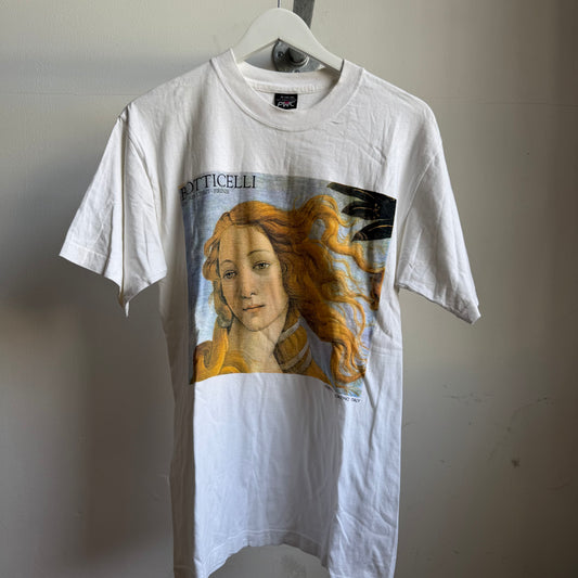 botticelli 'birth of venus' art tee - m