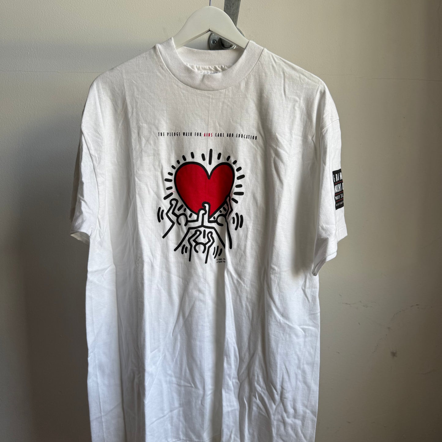 keith haring tee