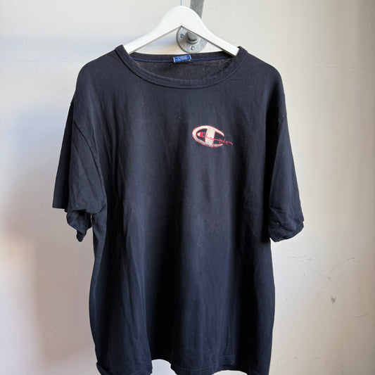 champion c logo overdyed tee - xl