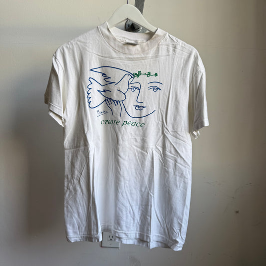 picasso 'create peace' tee - m
