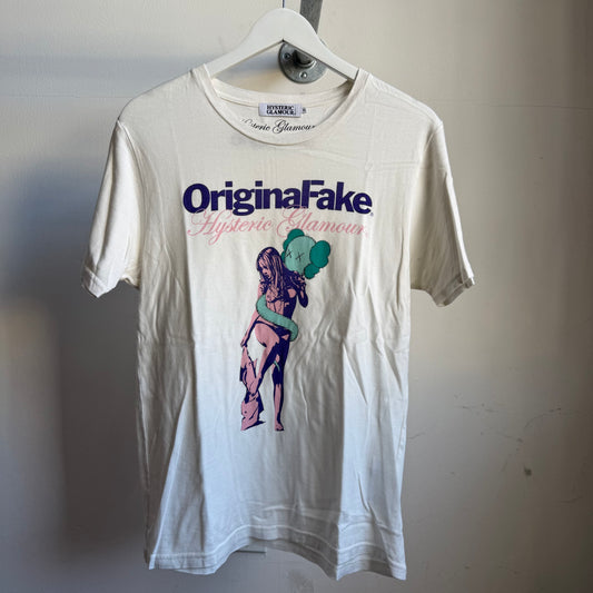 original fake x hysteric glamour tee - m