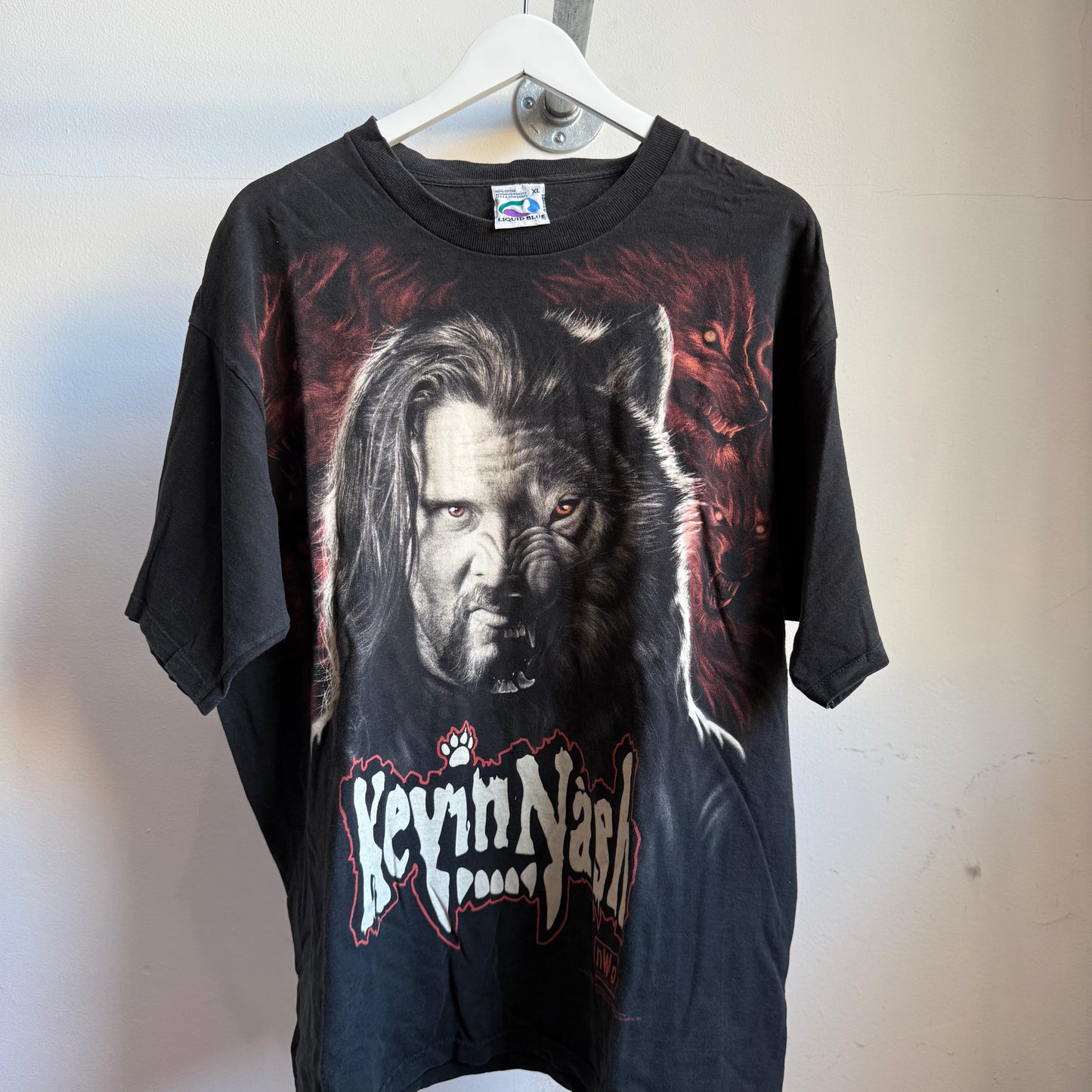 kevin nash nwo wrestling tee - xl