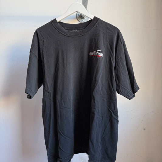 wwf new york embroidered tee - xl