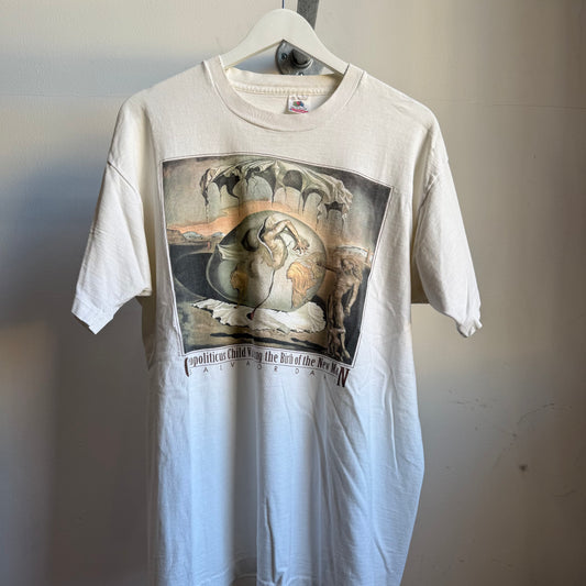salvador dali 'birth of the new man' tee - xl
