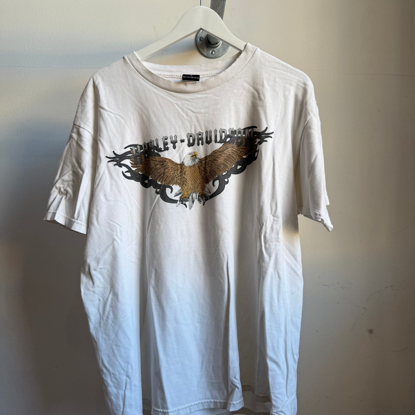 harley davidson tribal eagle tee - xl