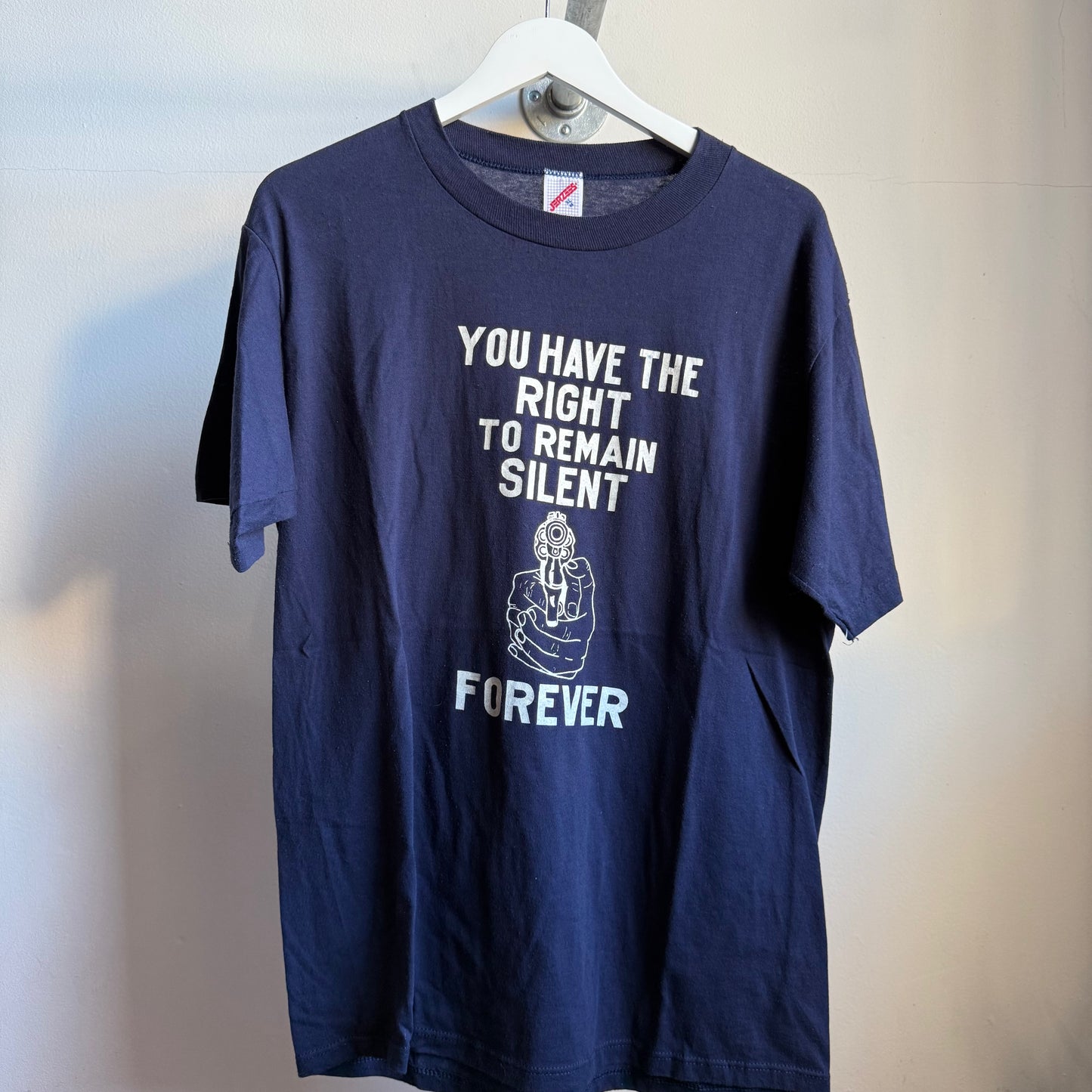 remain silent forever tee - l