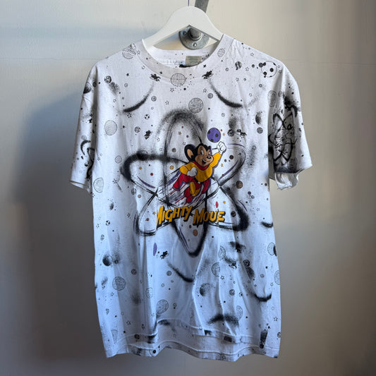 mighty mouse all over print tee - l