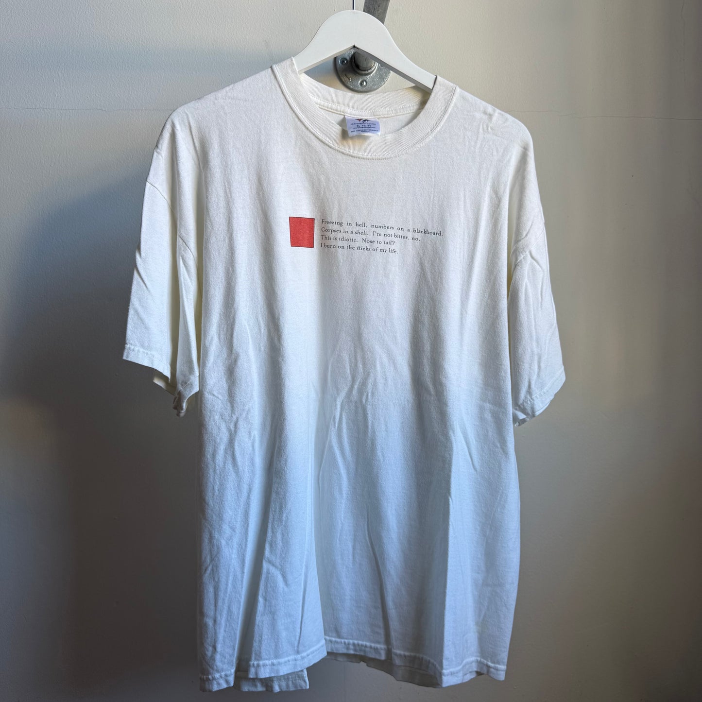 radiohead 'hail to the thief' tee - xl
