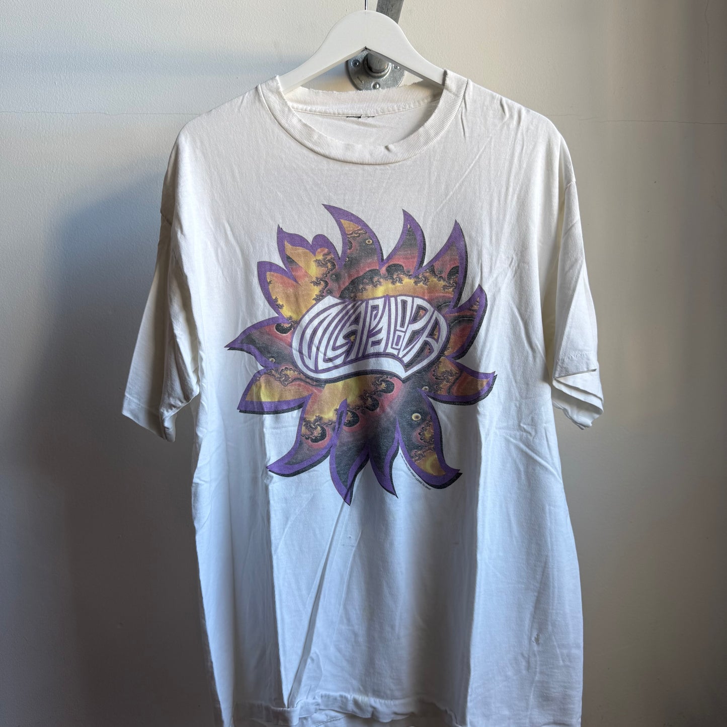 lollapalooza 1995 tour fractal tee - xl