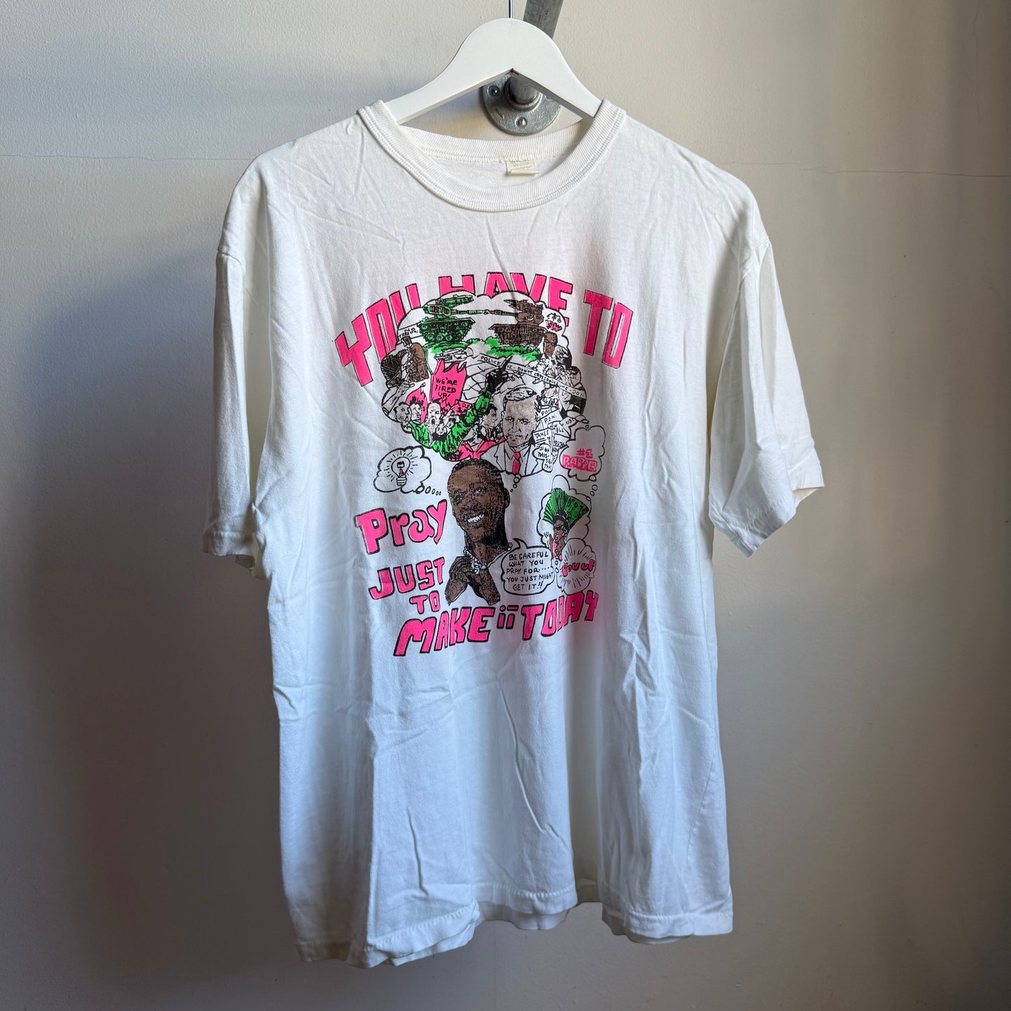 mc hammer rap tee - xl
