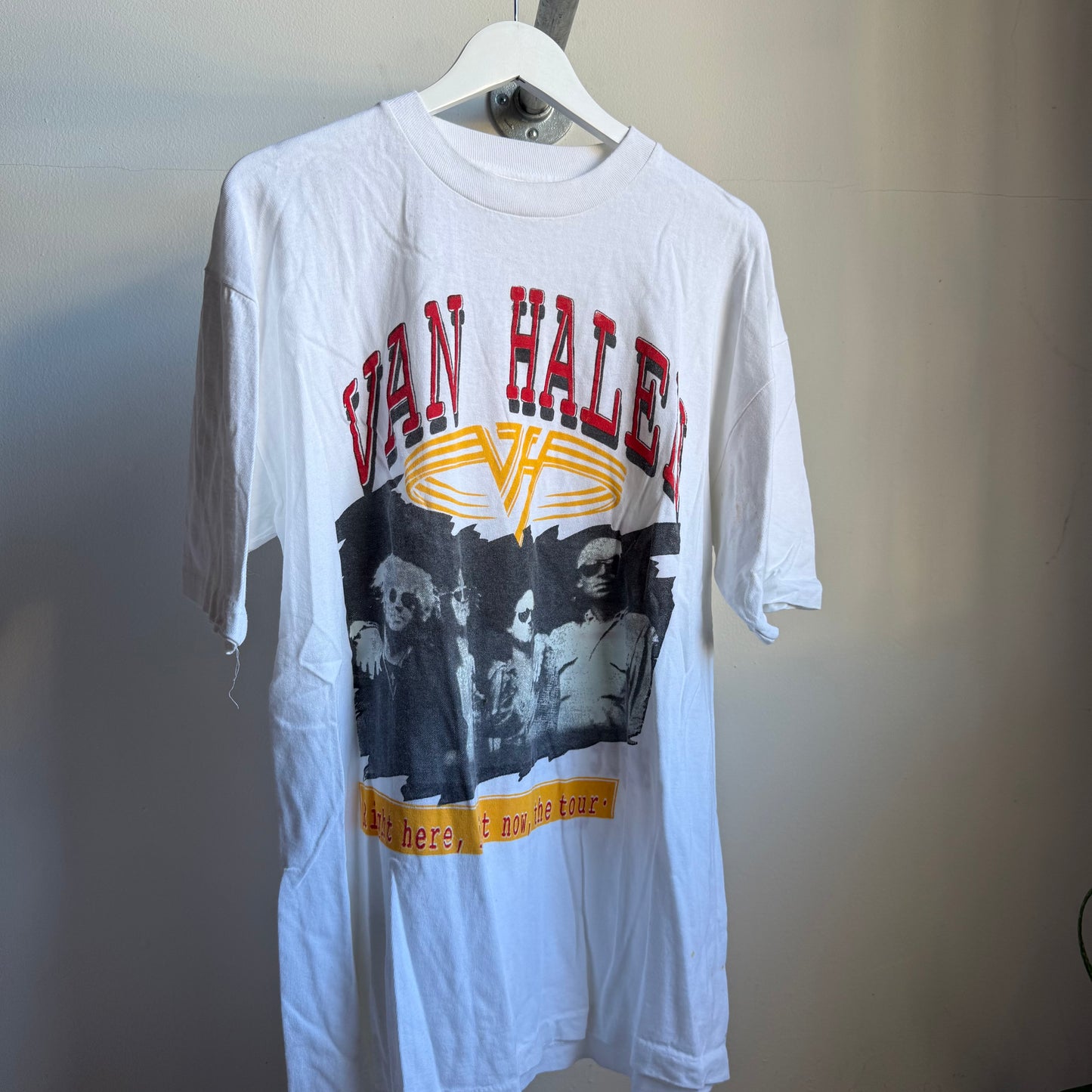van halen 'right here right now' tee - xl