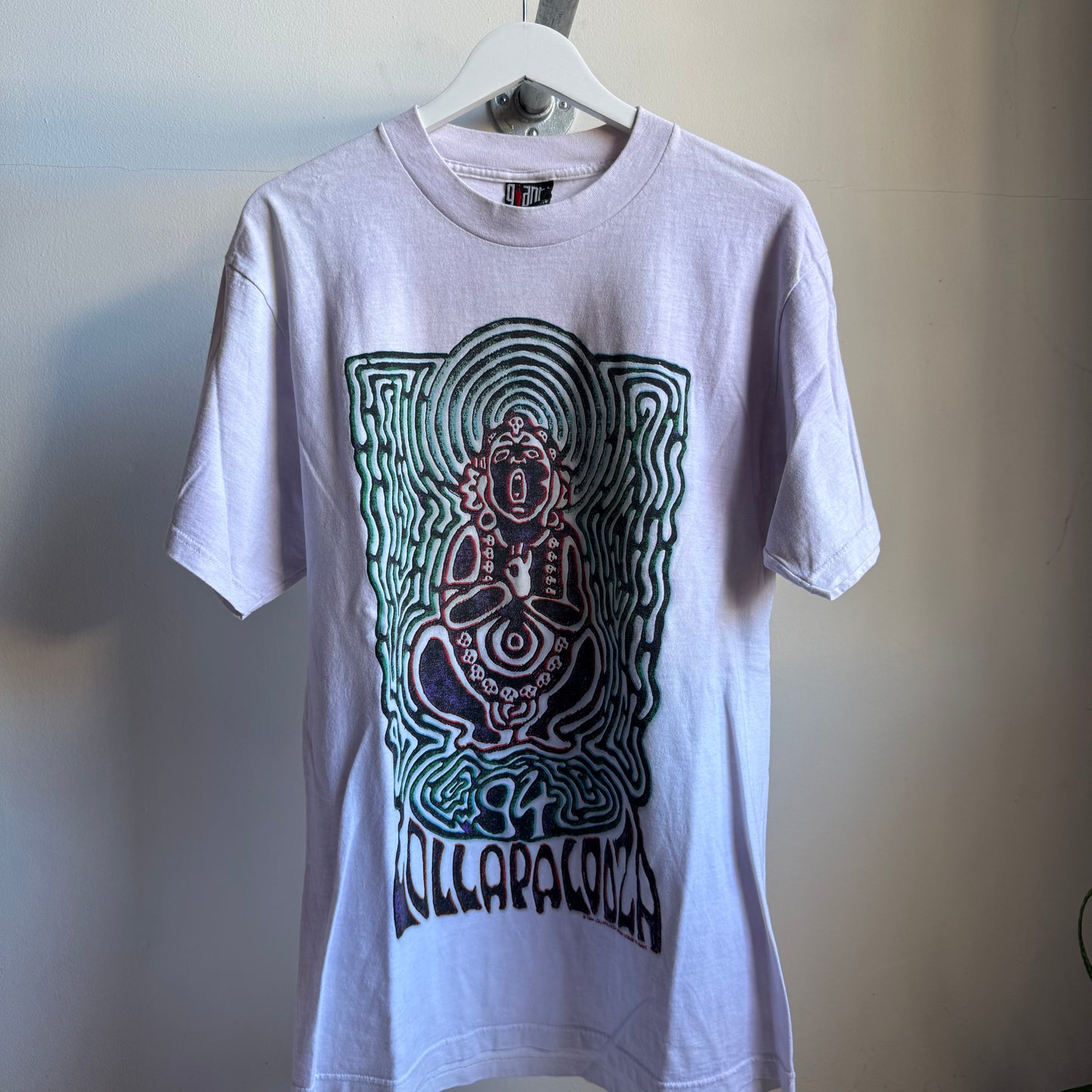 lollapalooza buddha 1994 tee - l