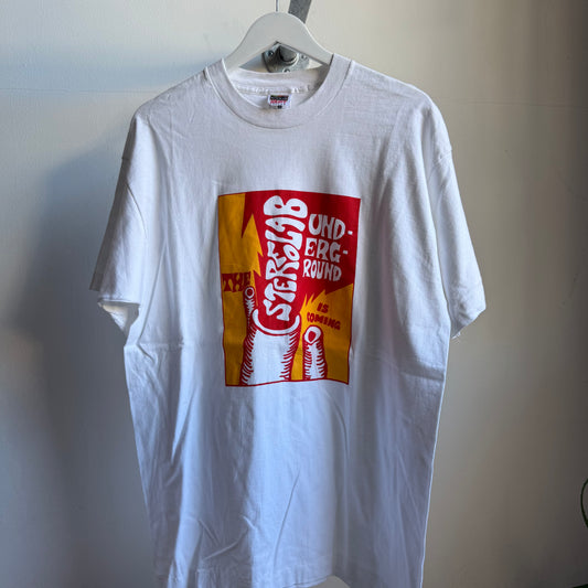stereolab 'the underground is coming' tee - xl