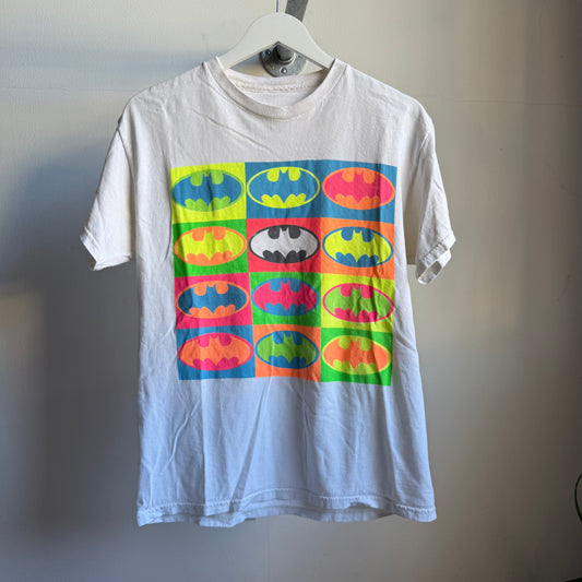 batman 'warhol style' logo tee - m