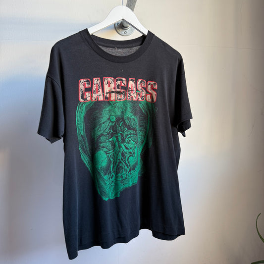 carcass 'green chest cavity' tee - l