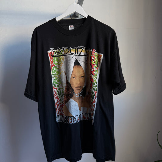 erikah badu 'baduism world tour 1998' tee - xl